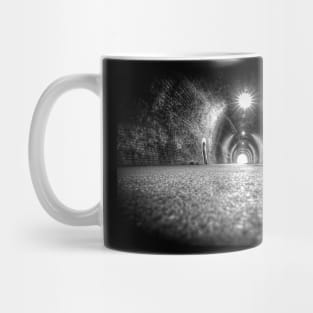 Ashbourne Train Tunnel, Derbyshire, England, Black And White Mug